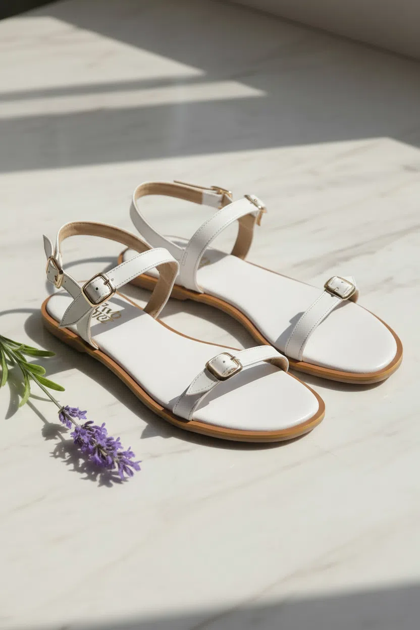 Creative view of white minimal flats – Two Solez White Aura.